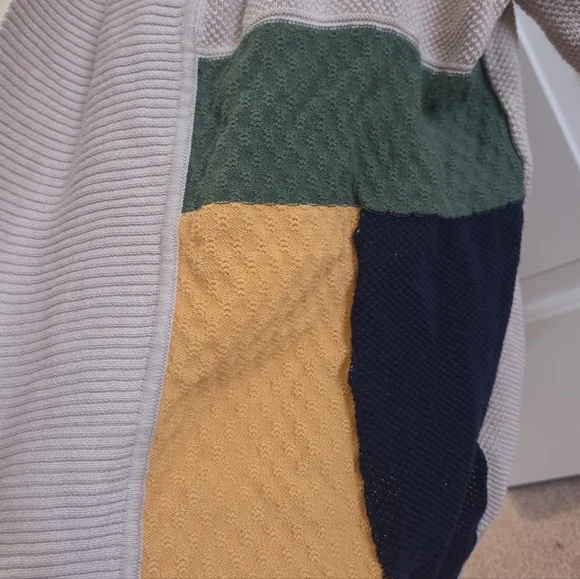 Breckenridge Color Block Cardigan Sweater - Picture 3 of 4